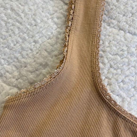 Top shop ribbed knit crop tank - Picture 3 of 10